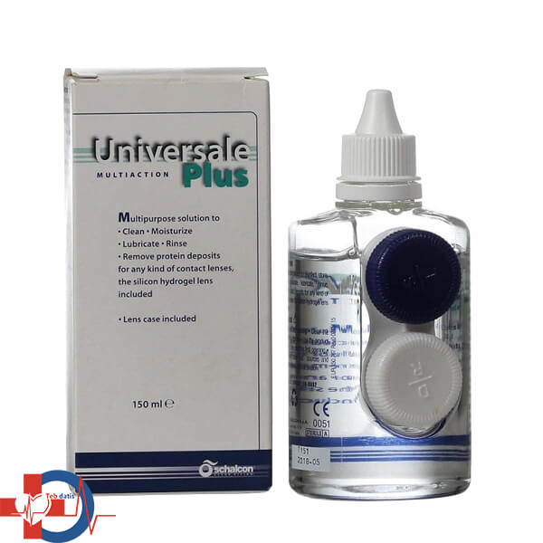 محلول شستشوی لنز شالکون مدل Universal Plus